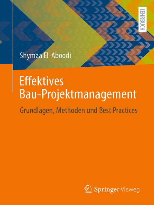 Title details for Effektives Bau-Projektmanagement by Shymaa El-Aboodi - Available